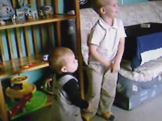 mon fils en pleine danse