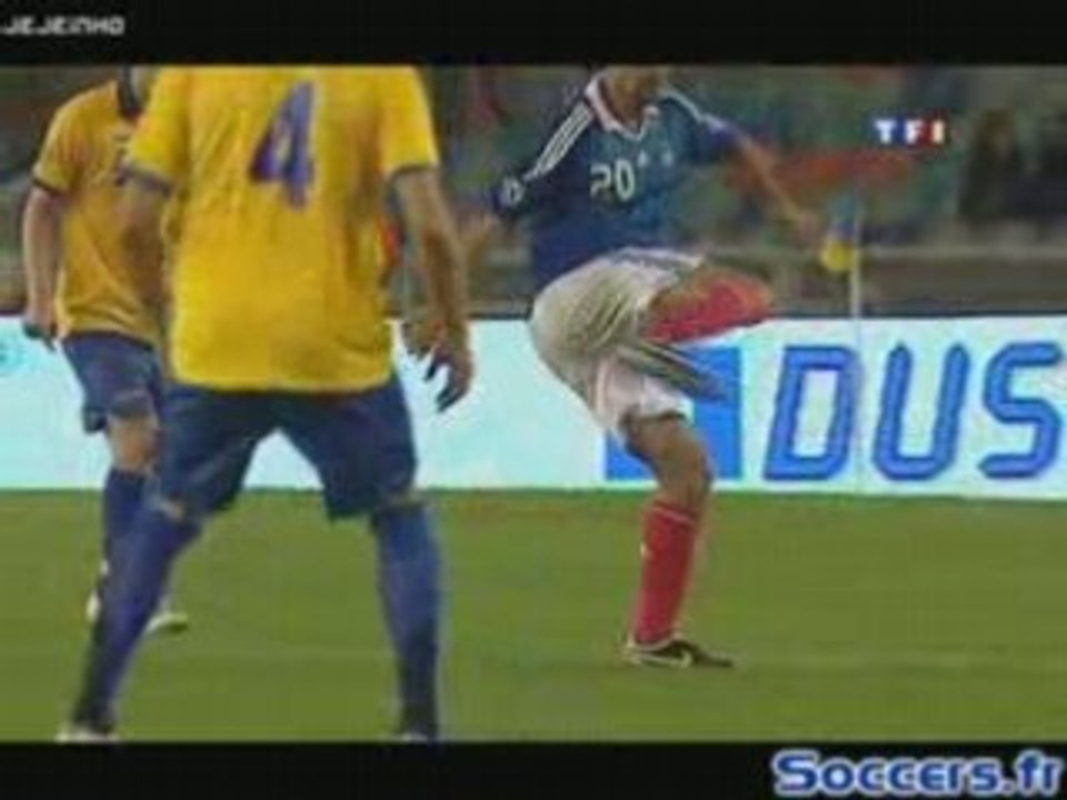 résumé france-suede 3-2   mercredi 20 aout 2008