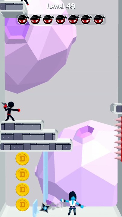 Stick Teleport : Ninja Master Gameplay |Level 49| #gaming #trending # ...