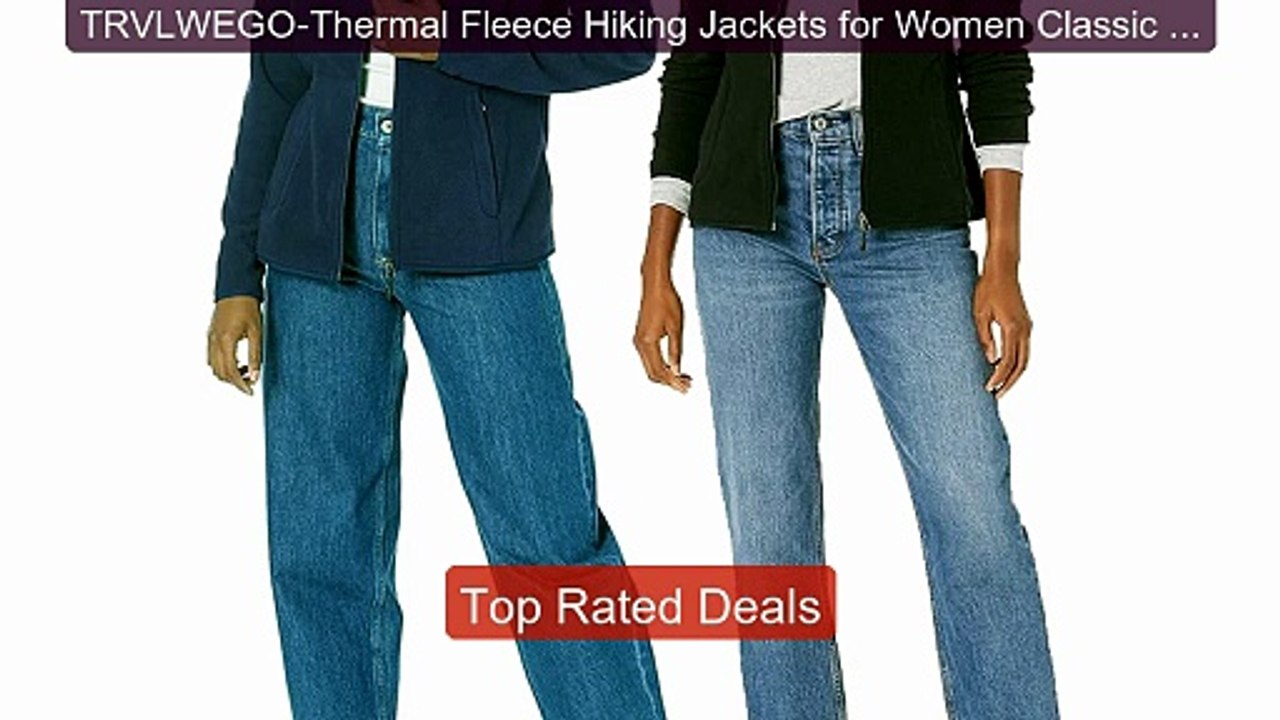TRVLWEGO-Thermal Fleece Hiking Jackets for Women Classic Fit Full ... -- Best Deal 2026 | Shop Now!