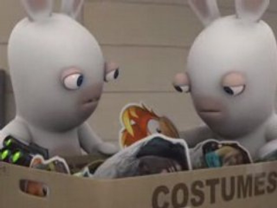 les lapins cretins à la Game Convention