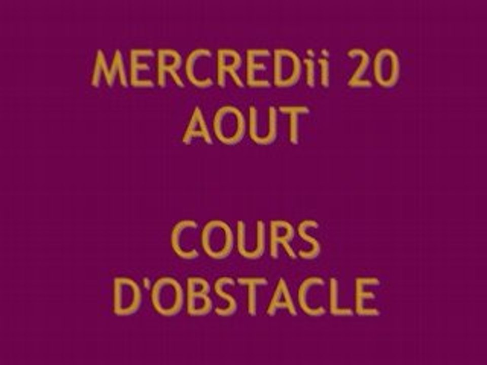 Mercr 20 aout