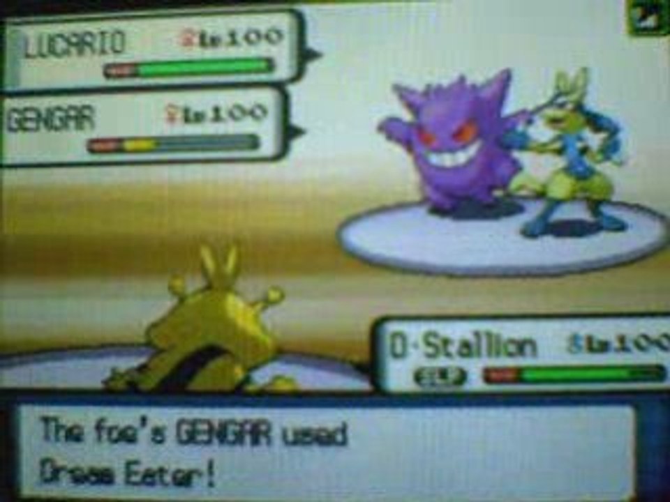 Sorrow vs Chris ( pkmn wifi battle )