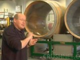 Wine Making at Crushpad:  Power Washing Wine Barrels