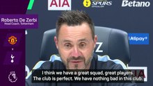 Spurs is the perfect club despite league position - De Zerbi