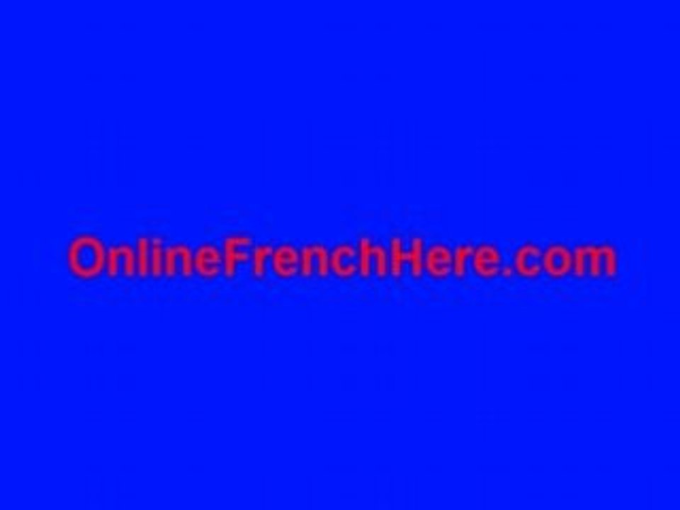 Online French