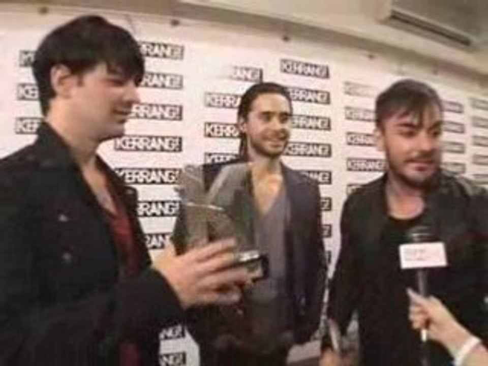 30 Seconds to Mars interview at the Kerrang Awards 2008
