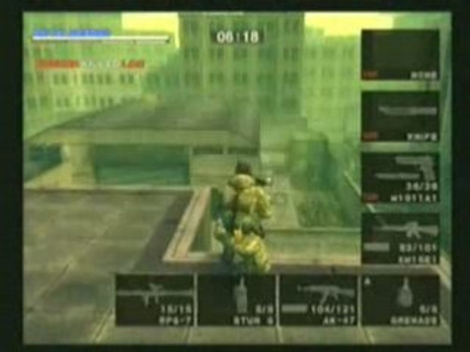 Mode online de MGS3 subtitence