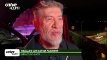"Acaba causando acidentes", diz médico após colisão com suspeita de embriaguez na BR-277