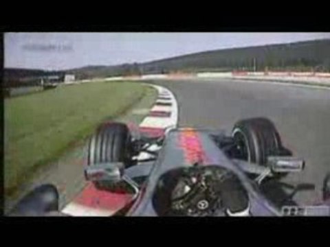 F1 Alonso onboard lap Spa Francorchamps