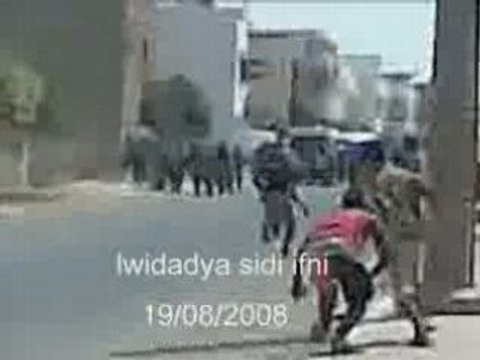 emeutes au Maroc: sidi ifni 19 08 2008