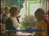 Carla Bruni et le dalaï lama