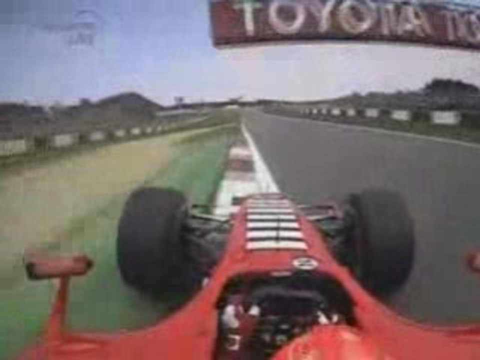 F1 Schumacher onboard lap Nurburgring