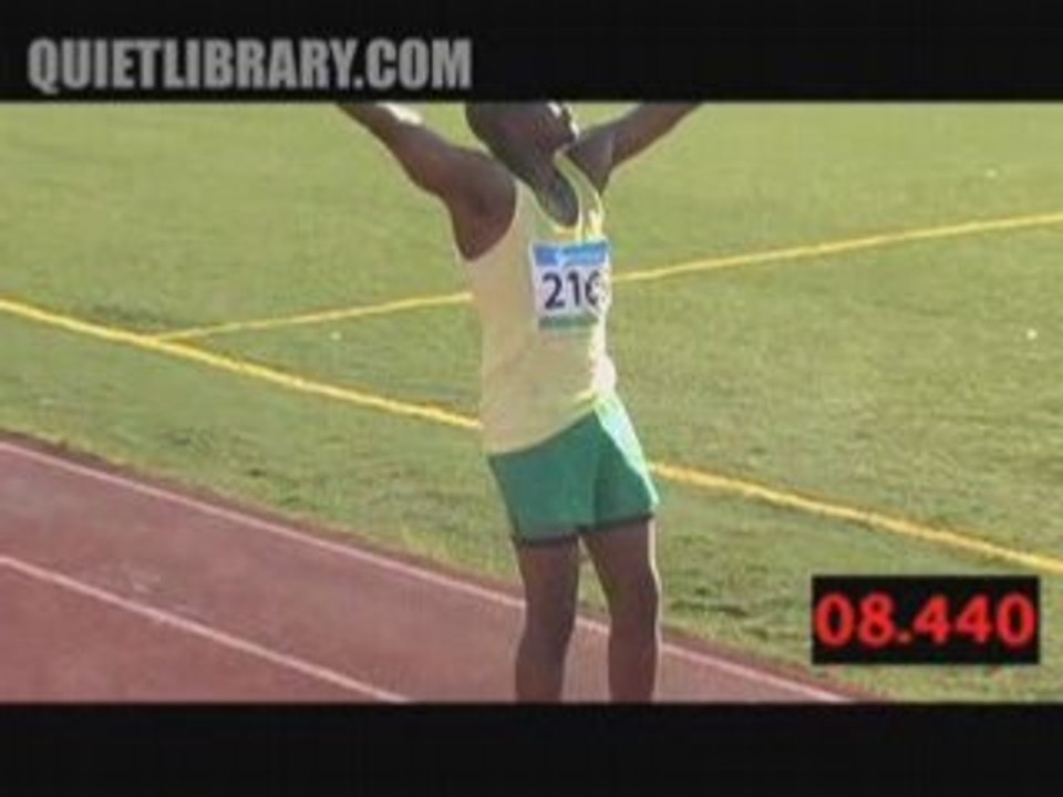 Usain Bolt Celebrates Early...Very Early