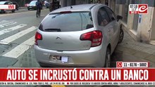 El finde XL arrancó con accidentes: perdió el control y se estampó contra un semáforo