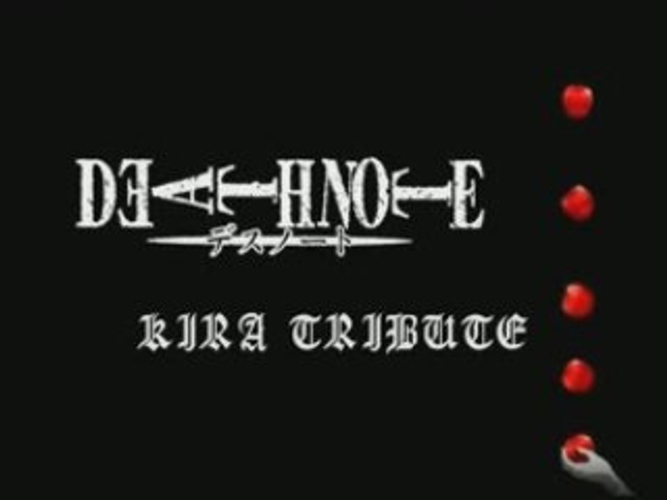 Death Note AMV : Thanks Kira !