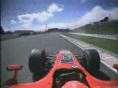F1 Schumacher onboard lap Suzuka