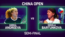 Andreeva surges into China Open final