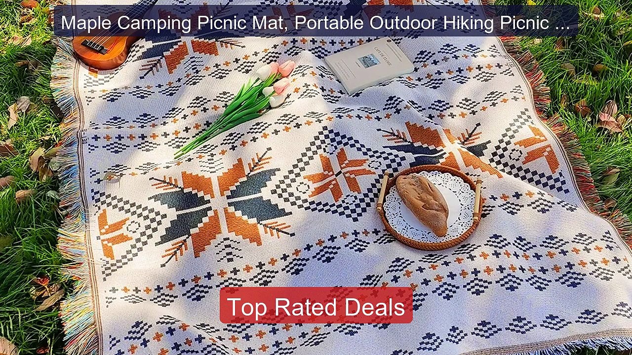 Maple Camping Picnic Mat, Portable Outdoor Hiking Picnic Cloth, Dus... -- Top Rated 2026 | Buy Now!