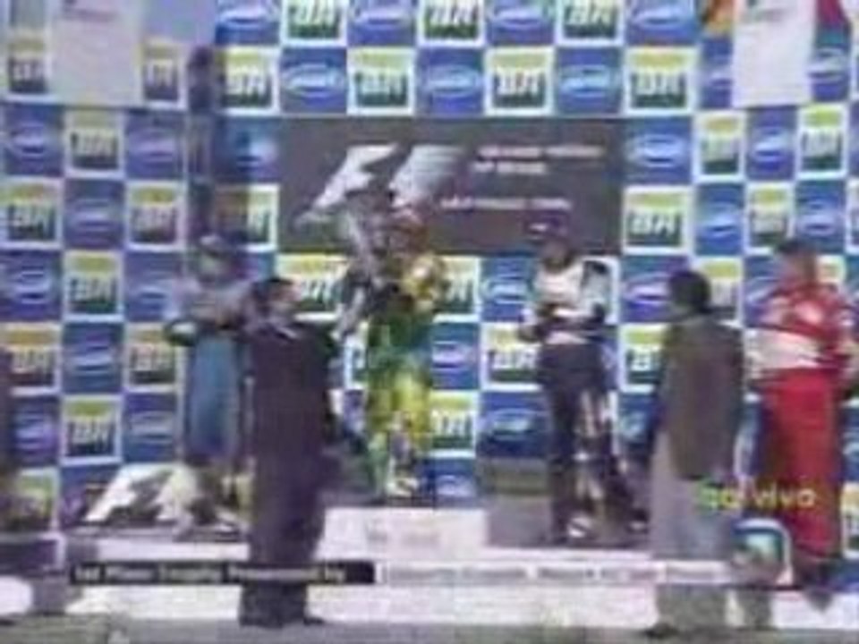 F1 Podium Brésil 2006