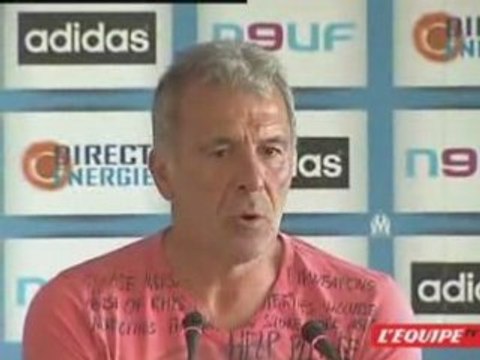 Gerets On a pas mis Cissé à la porte OM Foot Ligue1