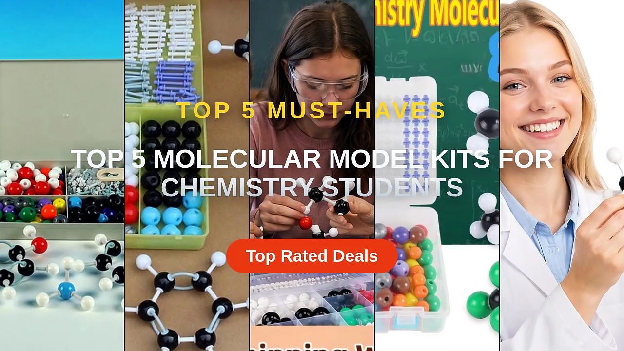 Cheap & Best Top 5 Molecular Model Kits For Chemistry Students Unboxing ...