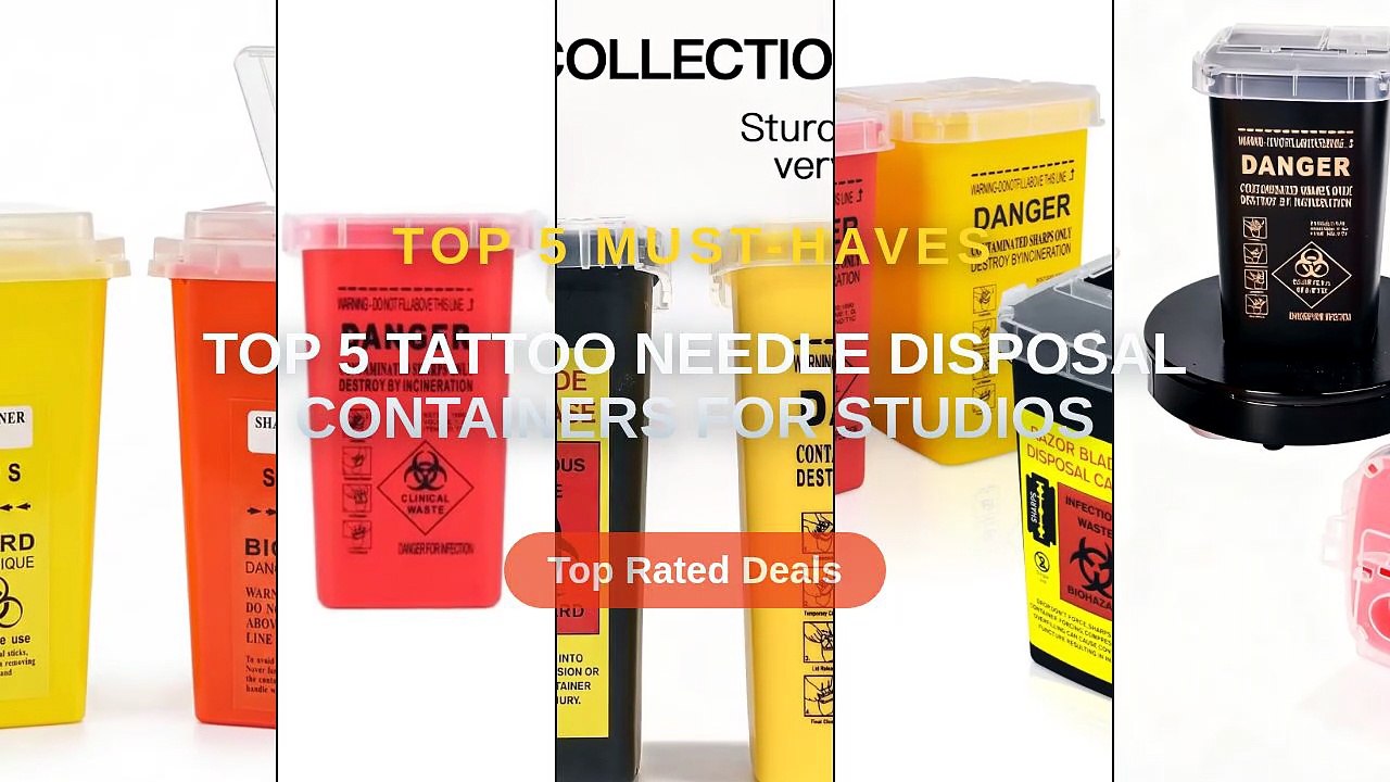 Why Everyone Is Buying Top 5 Tattoo Needle Disposal Containers For ...