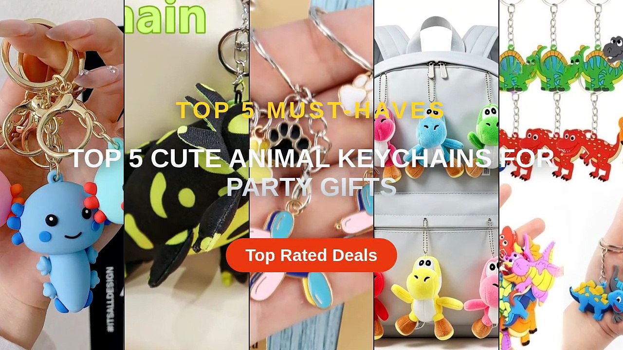 Ultimate Guide to the Best Top 5 Cute Animal Keychains For Party Gifts ...