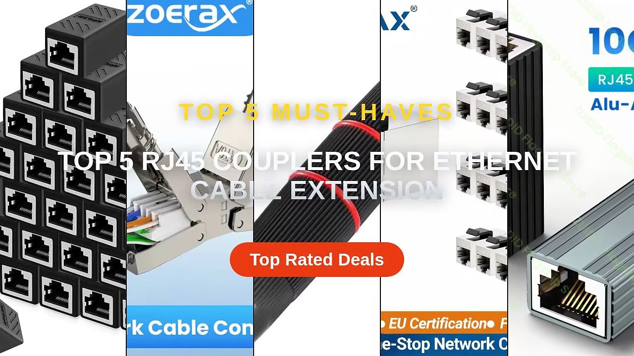 Amazing Top 5 RJ45 Couplers For Ethernet Cable Extension You Need To ...