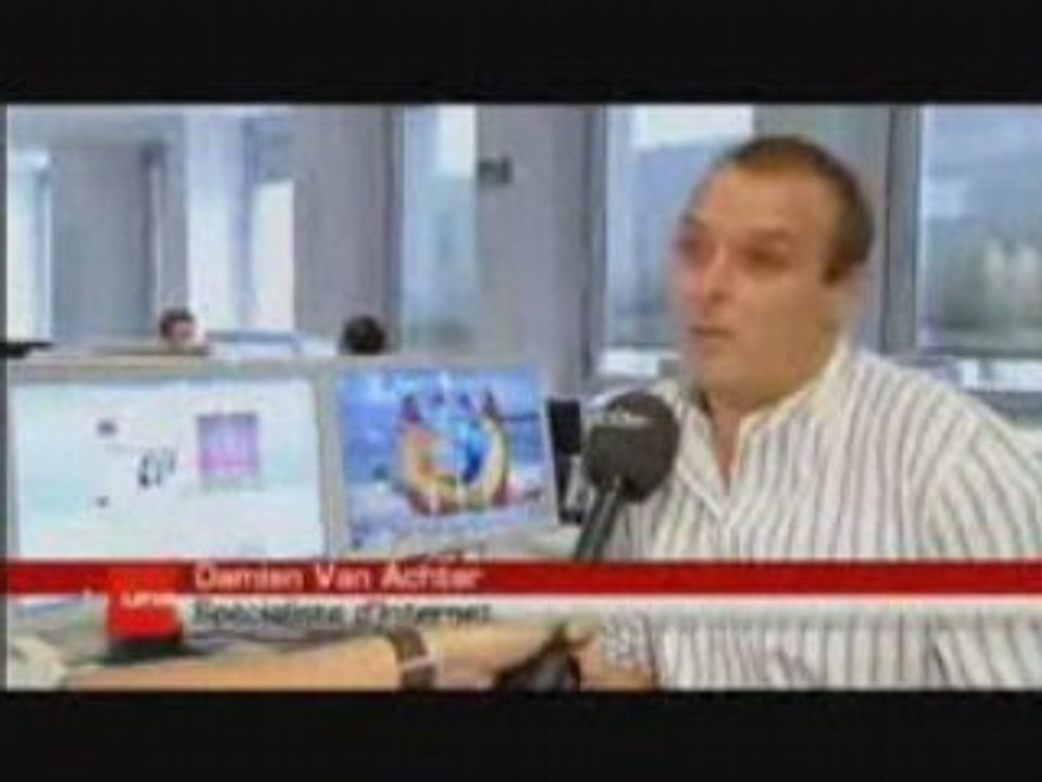 Zoltan's corner au JT de 13h la RTBF (22/08/2008)