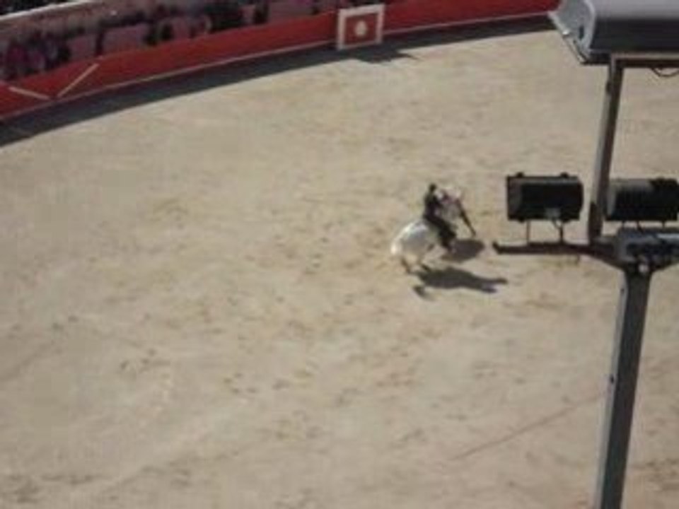 Pablo Hermoso de Mendoza Feria des Vendanges Nîmes 15 sept