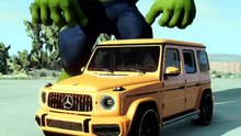 Car destroy with hulk