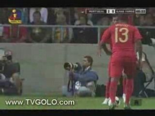 Portugal 2-0 iles feroe. simao