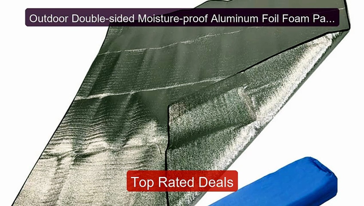 Outdoor Double-sided Moisture-proof Aluminum Foil Foam Pad Waterpr ...