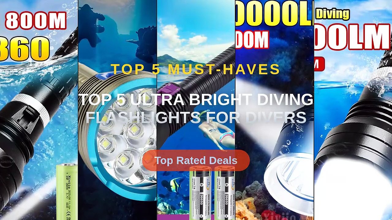 Top 5 Best Top 5 Ultra Bright Diving Flashlights For Divers (Must Have ...