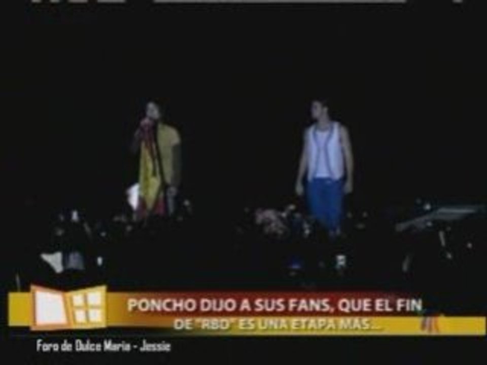 RBD inicio gira del adios (VTDO)