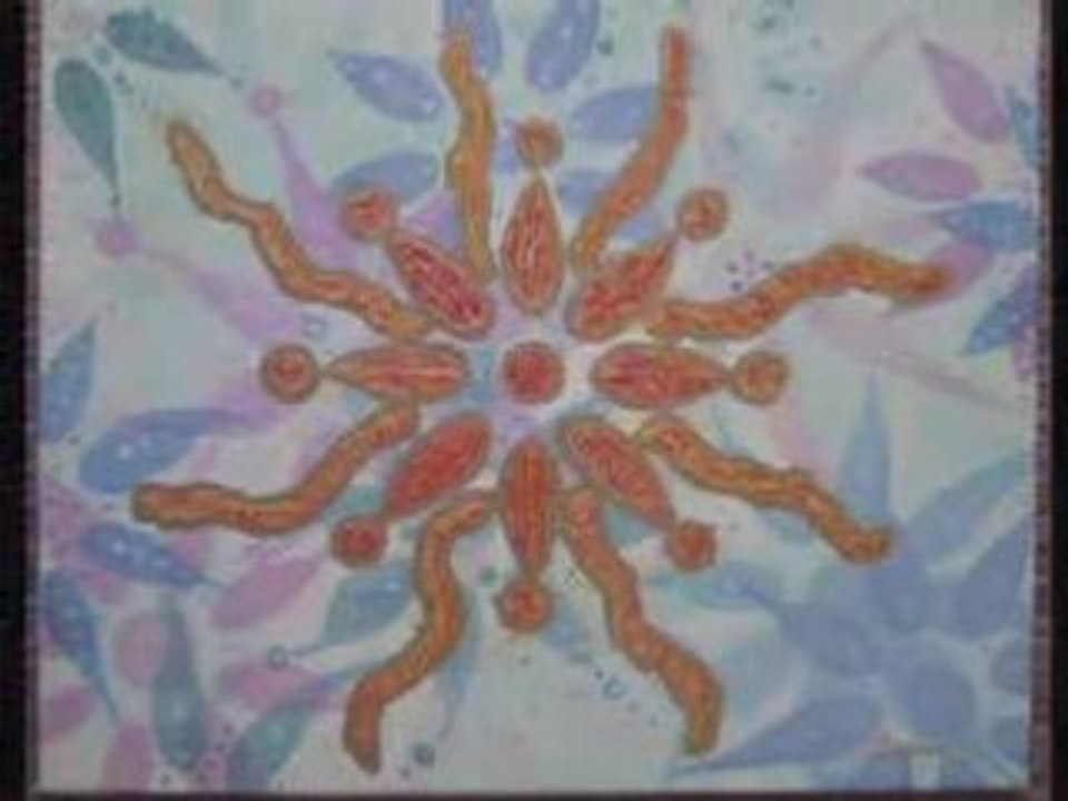 Hand painted canvas art