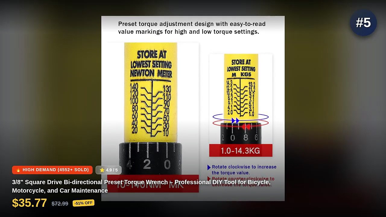 Why Everyone Is Buying Top 5 Square Drive Torque Wrenches For Garages ...