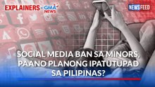 Social media ban sa minors, paano planong ipatutupad sa Pilipinas? | GMA News Feed