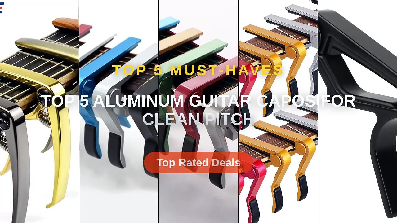 Cheap & Best Top 5 Aluminum Guitar Capos For Clean Pitch Unboxing ...