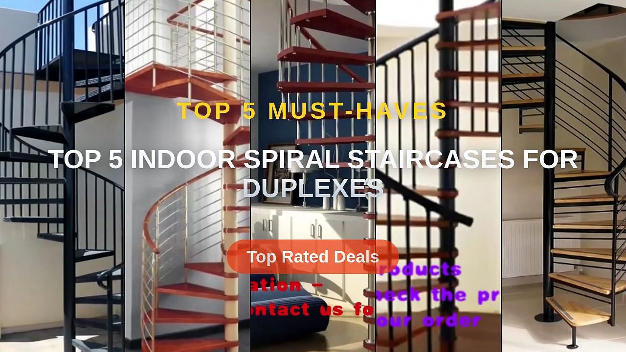 Don't Buy Top 5 Indoor Spiral Staircases For Duplexes Before Watching ...