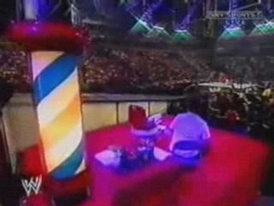 Kurt Angle vs Edge hair vs hair part 1