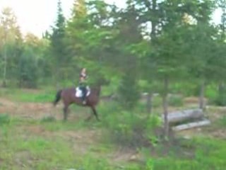 Aramisse des Pins en cross avec moi !