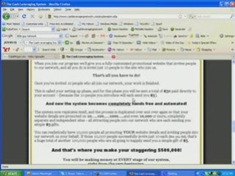 [The Cash Leveraging System] Cash Gifting for the Little Guy