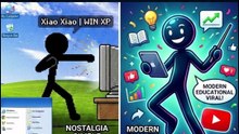 "The Evolution of Stick Figure Animation in 1 Minute! 🎬"