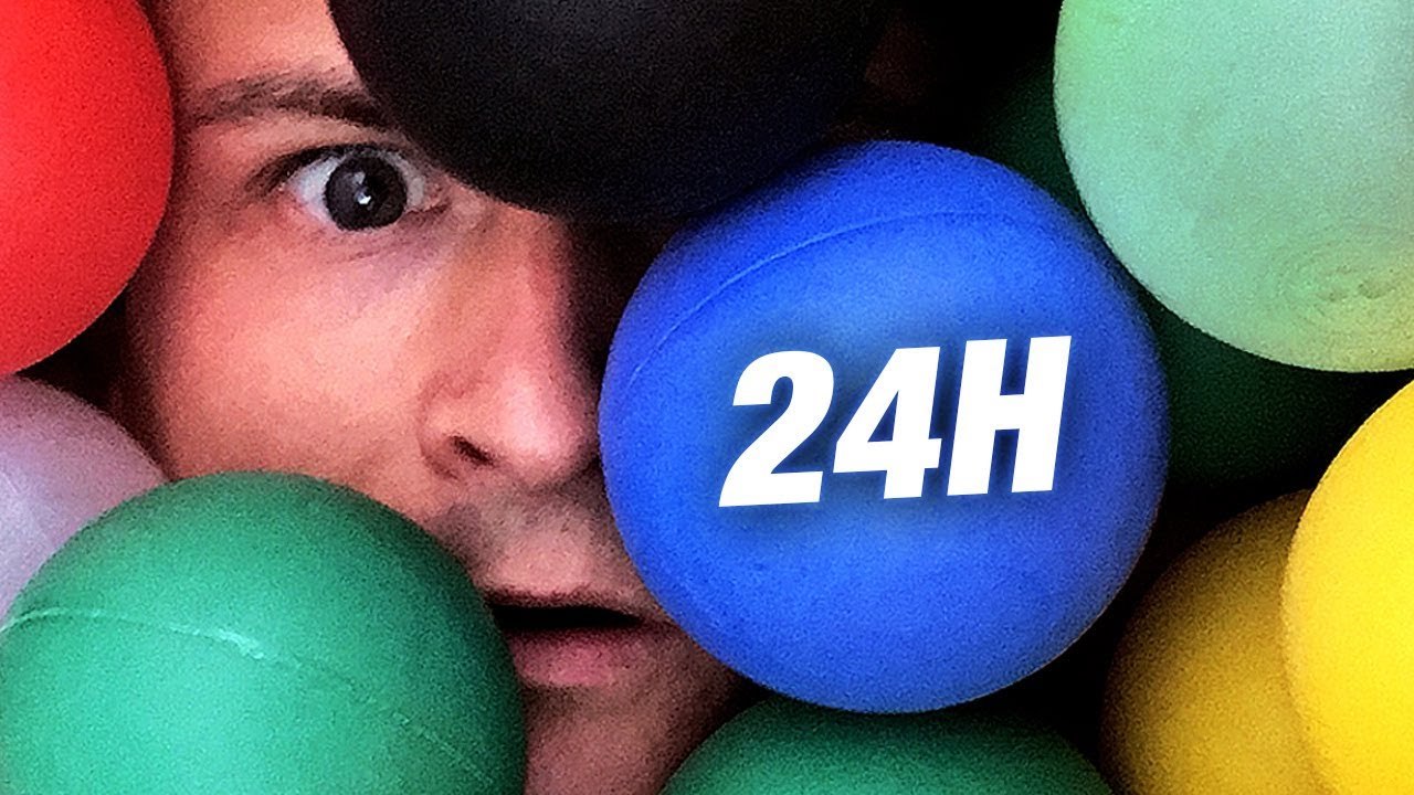 24 stunden im xxl-bällebad: schlafen, zocken und chaos im zimmer