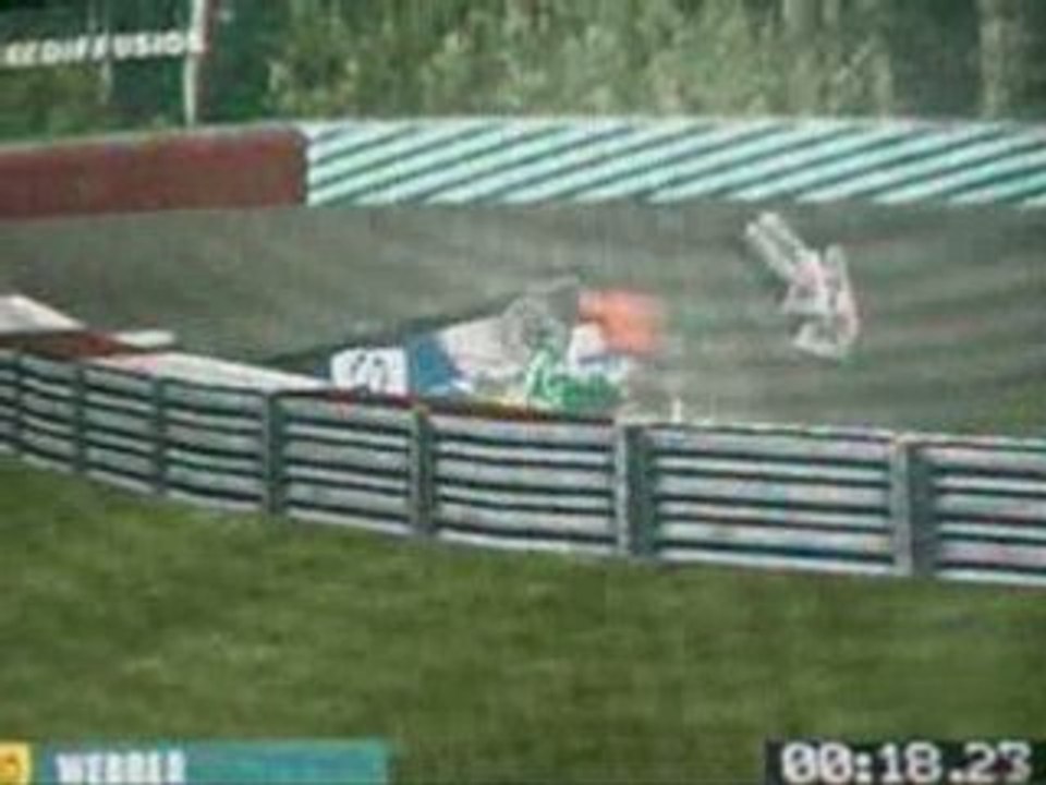 crash Jaguar team