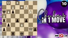 #ChessPuzzle ♟️🧩 Can you checkmate in 1 move? (Part 9) (Black to play)♟️