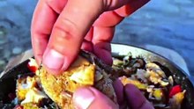 Outdoor Fish Fry on Open Fire | Fresh River Fish Fry Recipe