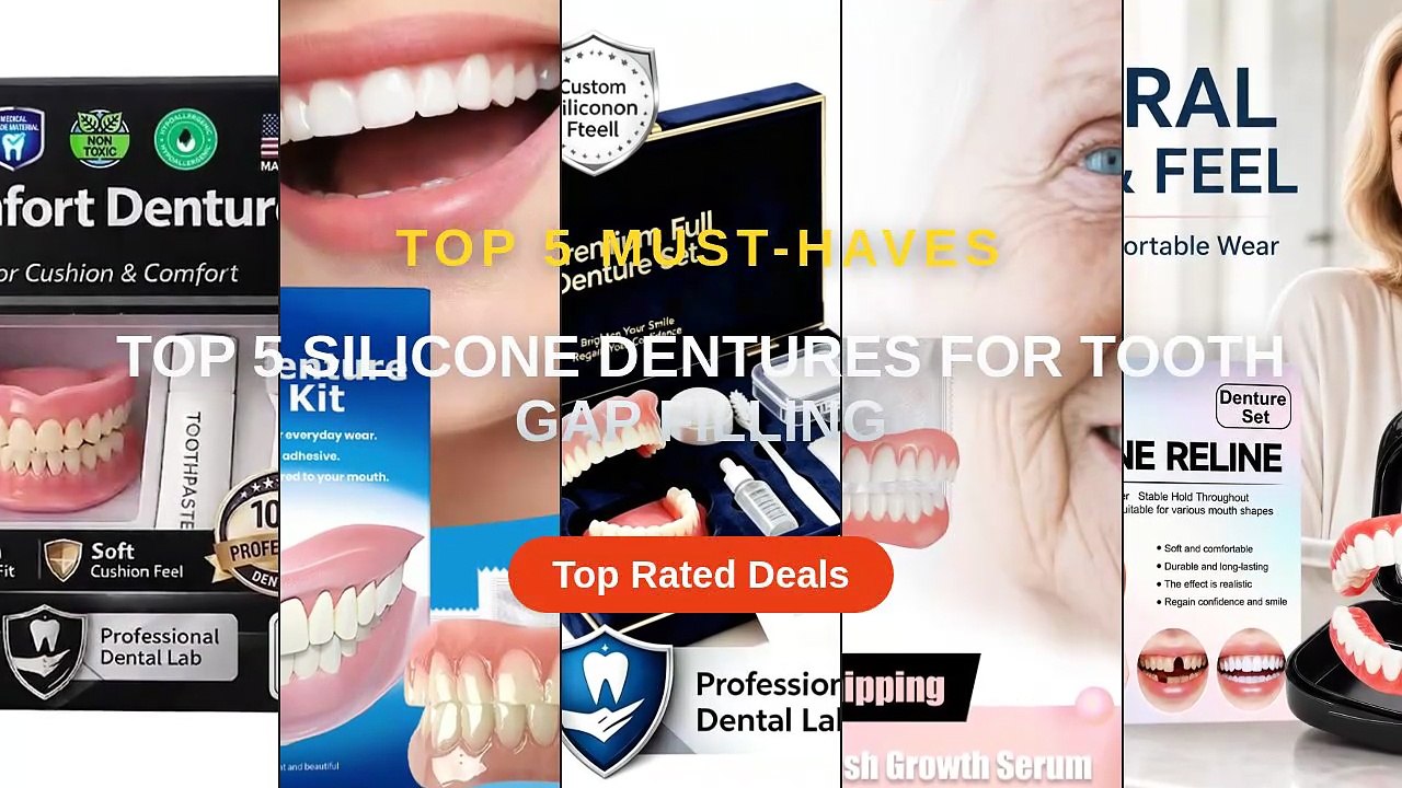Top 5 Silicone Dentures For Tooth Gap Filling: Top 5 Best Sellers ...